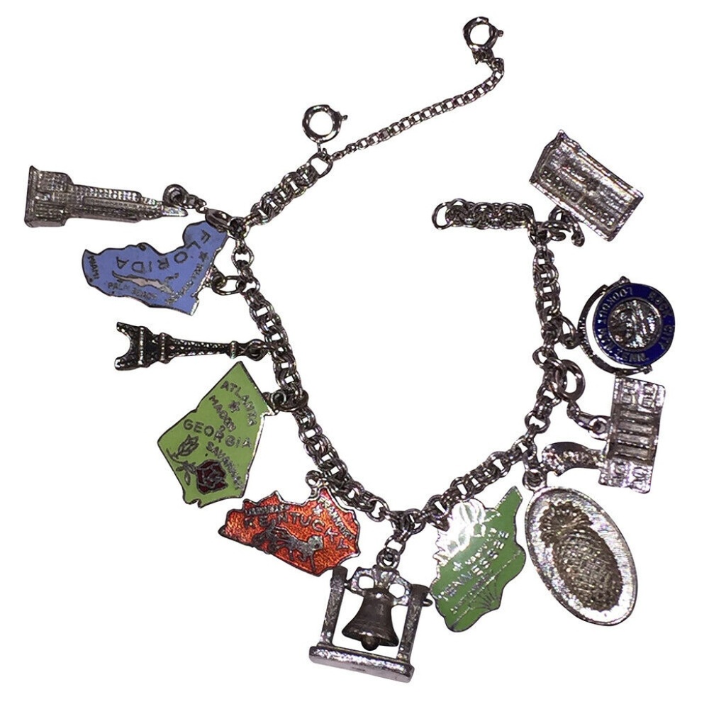 Souvenir Multiple Charm Bracelet